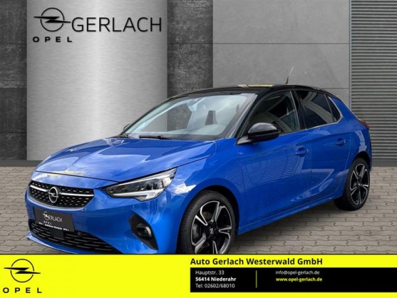 OPEL  Corsa F Elegance 1.2 Turbo EU6d LED Apple CarPla, Perl Blau/Voltaik Blau