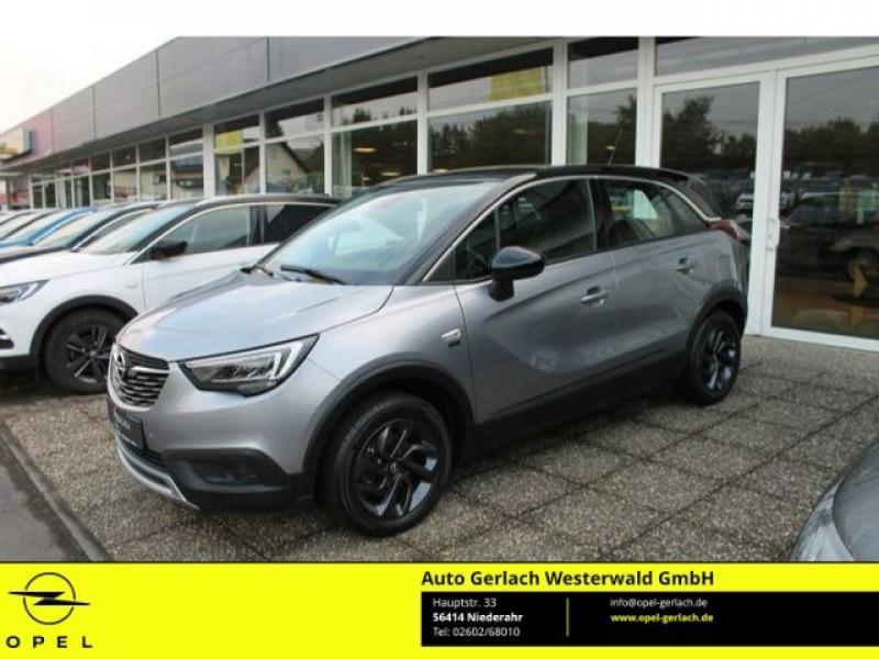 OPEL  Crossland 1.2 Turbo EU6d 2020 AHK-abnehmbar LED , Kontrast Grau/Quarz Silber