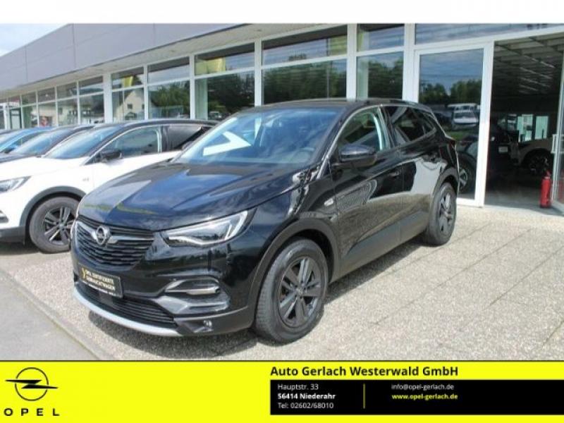 OPEL  Grandland 1.2 Turbo EU6d Design Line Navi Sounds, Diamant Schwarz/Karbon Schwarz