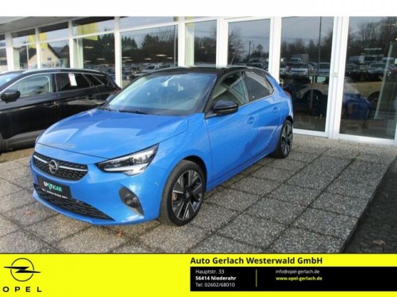 OPEL  Corsa F e First Edition Navi LED Blendfreies Fer, Perl Blau/Voltaik Blau