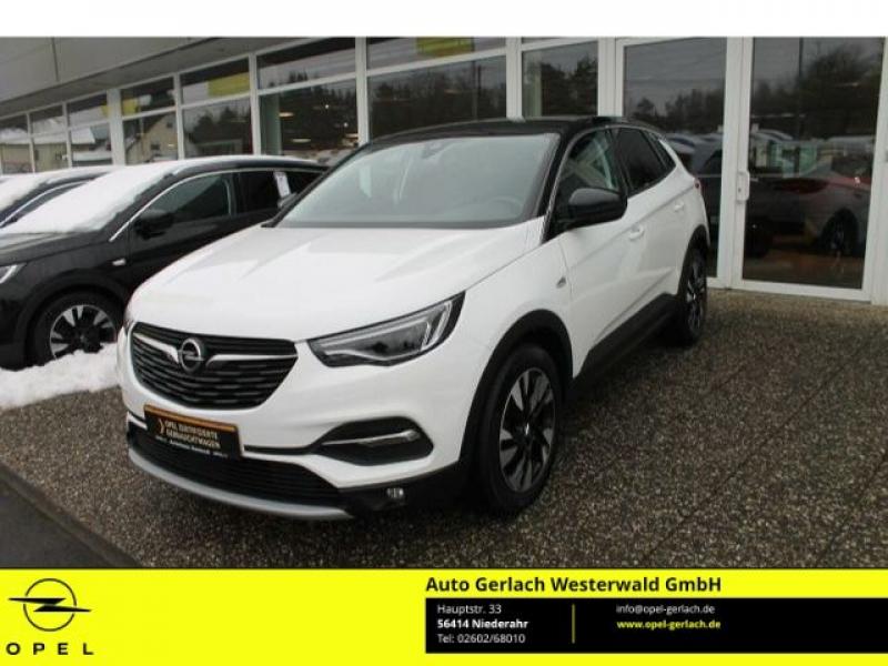 OPEL  Grandland 1.2 Turbo EU6d 120 Jahre Kamera Navi W, Jade Weiss/Arktis Weiss