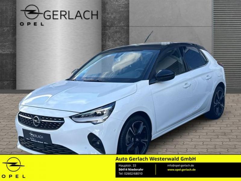 OPEL  Corsa F Elegance 1.2 Turbo EU6d LED Apple CarPla, Jade Weiss/Arktis Weiss