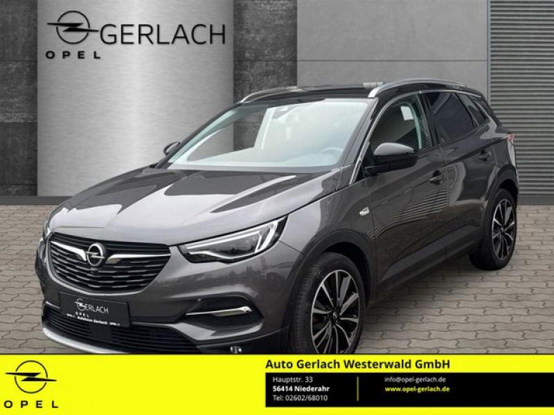 OPEL  Grandland Ultimate 1.6 Turbo EU6d Navi Leder Sou, Mondstein Grau/E:Vulkan Grau