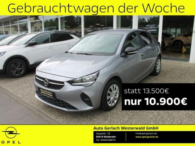 OPEL  Corsa F 1.2 EU6d Edition Apple CarPlay Android A, Kontrast Grau/Quarz Silber