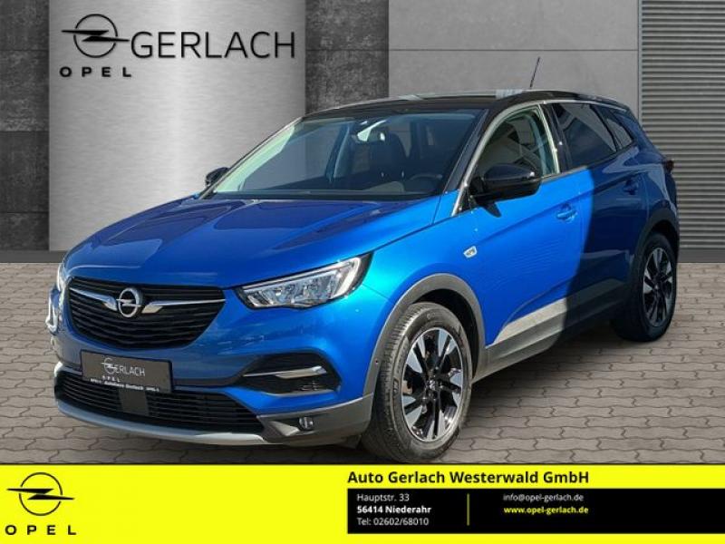 OPEL  Grandland Elegance 1.2 Turbo EU6d AHK-abnehmbar , Topas Blau