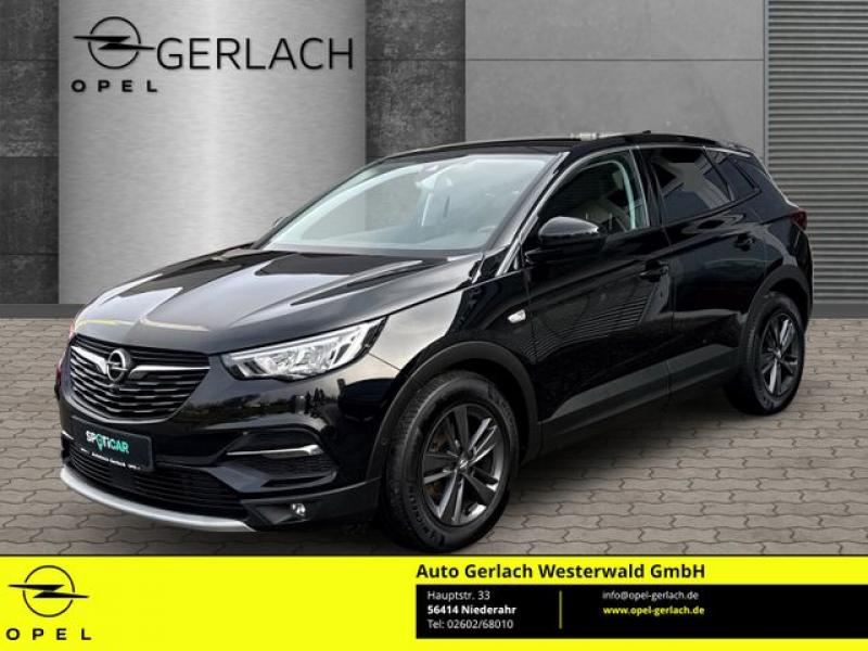 OPEL  Grandland Design Line 1.2 Turbo EU6d Navi 360 Ka, Diamant Schwarz/Karbon Schwarz