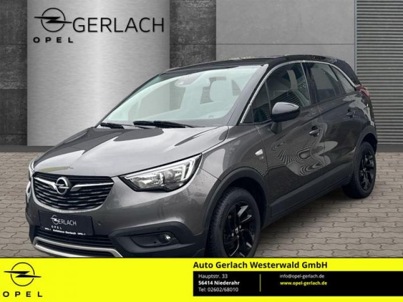 OPEL  Crossland 120 Jahre 1.2 Turbo EU6d Apple CarPlay, Mondstein Grau/E:Vulkan Grau