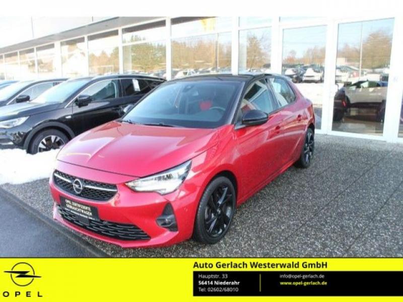 OPEL  Corsa F 1.2 Turbo EU6d GS Line Navi LED Apple Ca, Chili Rot/Kardio Rot