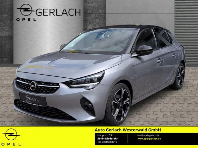 OPEL  Corsa F Elegance 1.2 Turbo EU6d LED Apple CarPla, Kontrast Grau/Quarz Silber