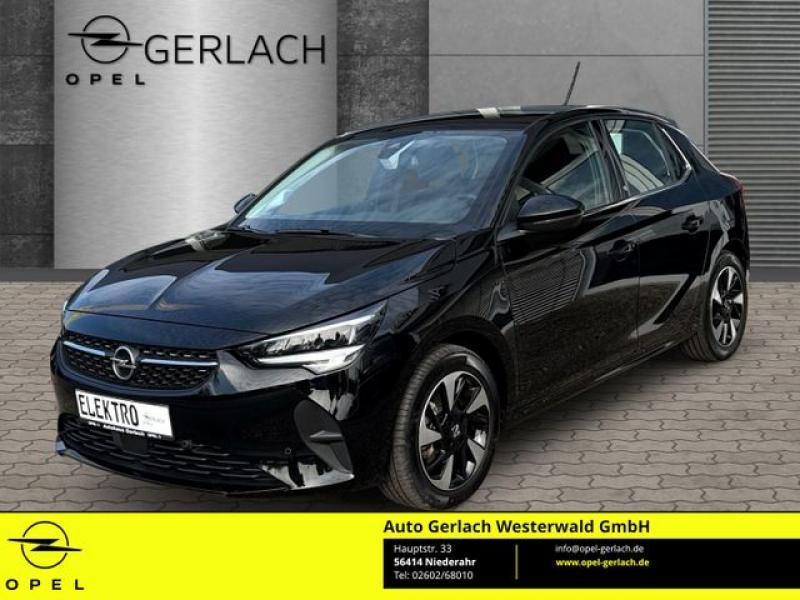 OPEL  Corsa F e Elegance Panorama LED Apple CarPlay An, Diamant Schwarz/Karbon Schwarz