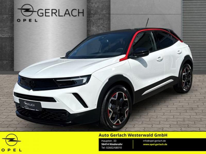 OPEL  Mokka GS Line 1.2 Turbo EU6d Digitales Cockpit L, Jade Weiss/Arktis Weiss