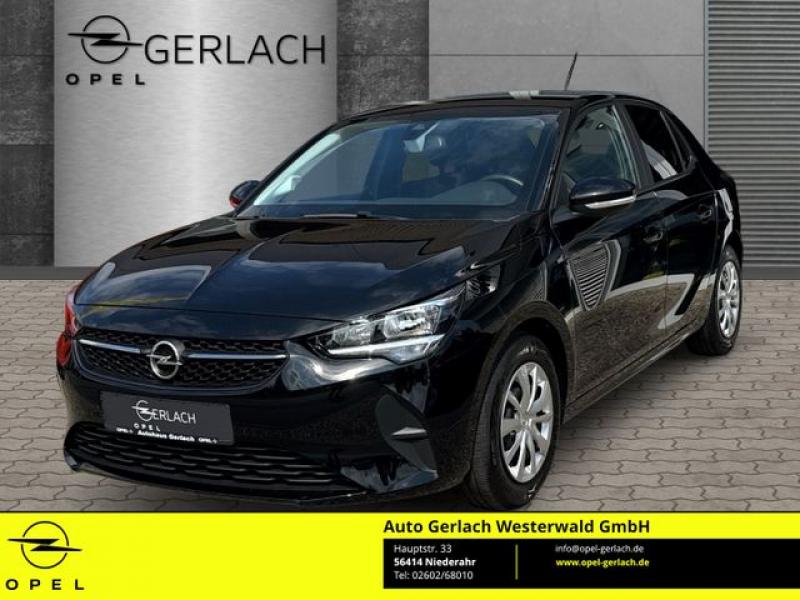 OPEL  Corsa F Edition 1.2 EU6d LED Apple CarPlay Andro, Diamant Schwarz/Karbon Schwarz