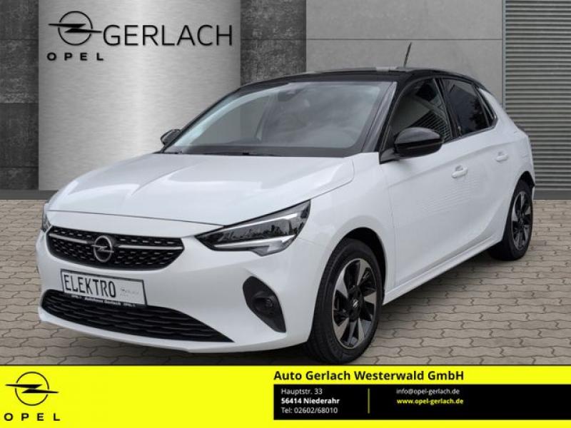 OPEL  Corsa F e Elegance LED Apple CarPlay Android Aut, Jadeweiß