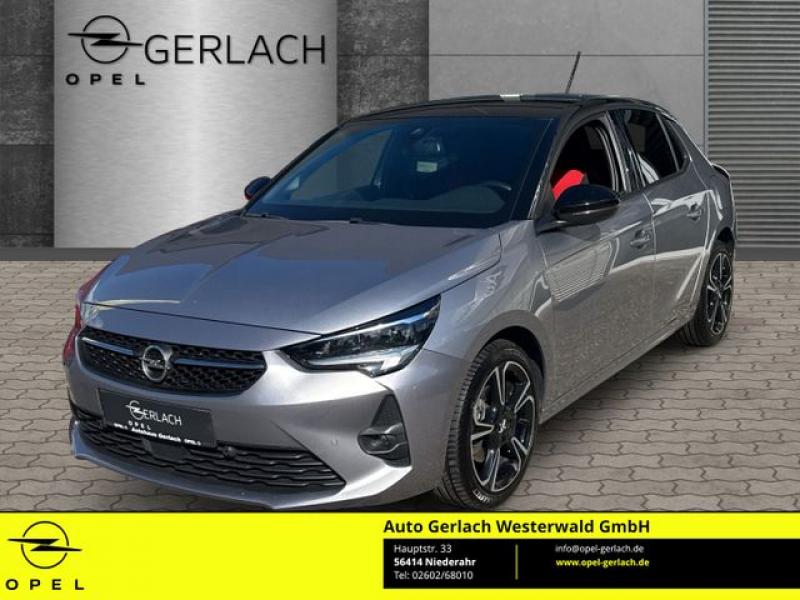 OPEL  Corsa F GS Line 1.2 Turbo EU6d LED Apple CarPlay, Kontrast Grau/Quarz Silber