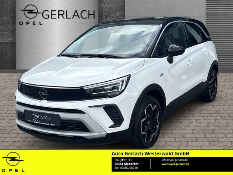 OPEL  Crossland Elegance 1.2 Turbo EU6d Navi LED Apple, Jade Weiss/Arktis Weiss