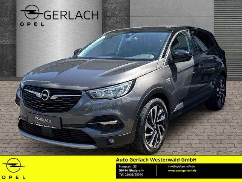 OPEL  Grandland Elegance 1.2 Turbo EU6d Navi LED El. H, Mondstein Grau/E:Vulkan Grau