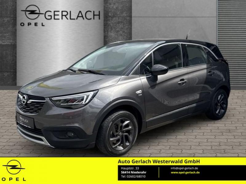 OPEL  Crossland 120 Jahre 1.2 Turbo EU6d LED Apple Car, Mondstein Grau/E:Vulkan Grau