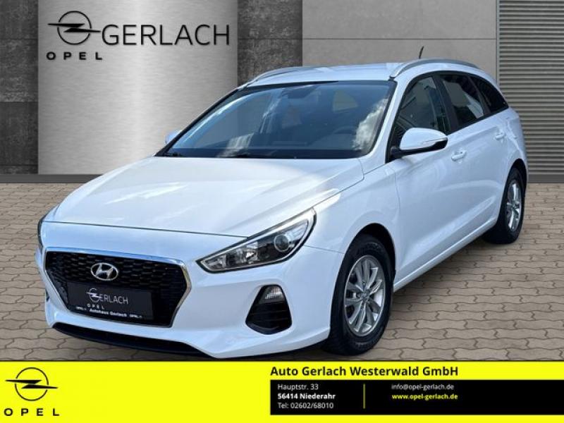 HYUNDAI  i30 Trend Spurhalteass. Temp Tel.-Vorb. GA Speed, Polar Weiß
