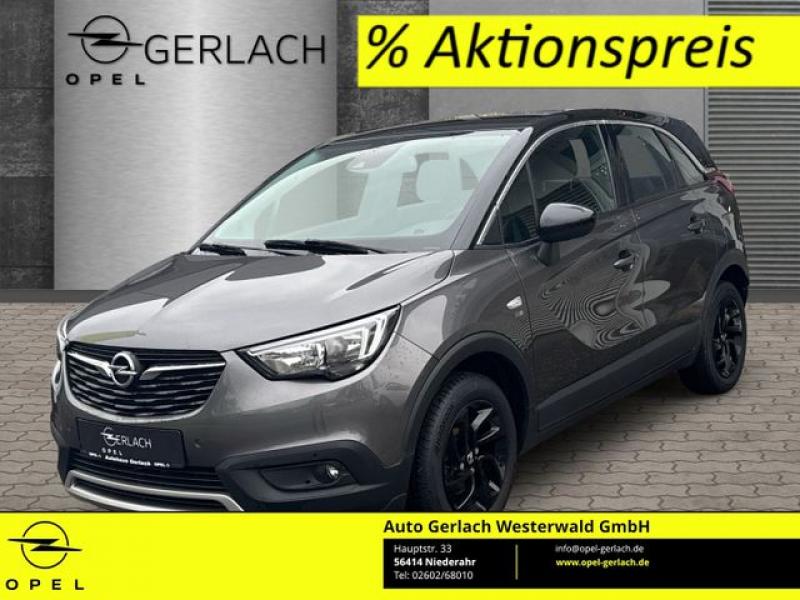 OPEL  Crossland 120 Jahre 1.2 Turbo EU6d Apple CarPlay, Mondstein Grau/E:Vulkan Grau