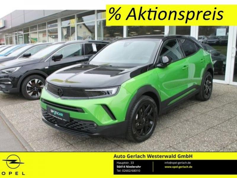 OPEL  Mokka e GS Line digitales Cockpit LED Blendfreie, MATCHA GREEN/Ikone Gruen