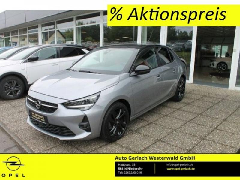 OPEL  Corsa F 1.2 Turbo EU6d GS Line LED Apple CarPlay, Kontrast Grau/Quarz Silber