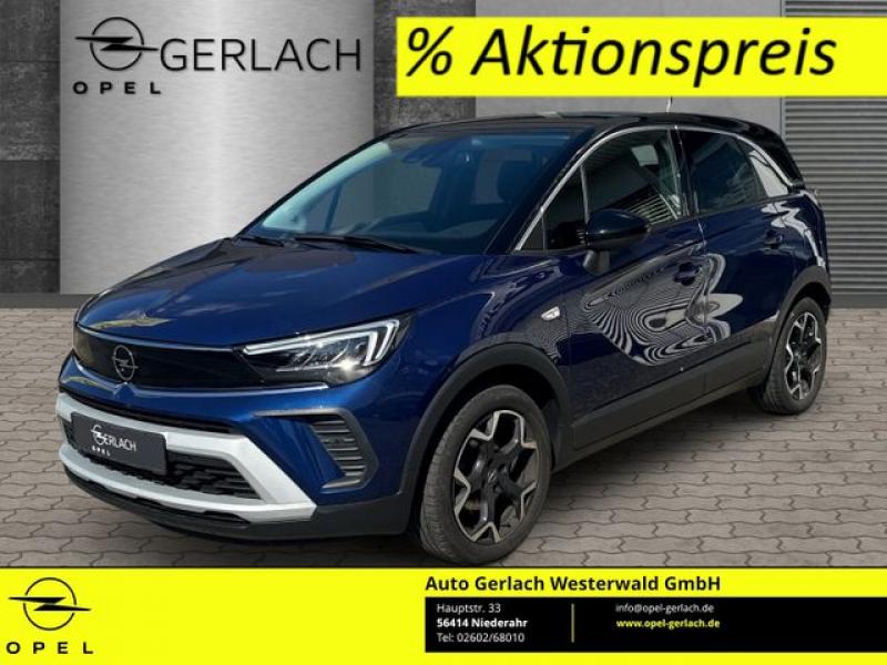 OPEL  Crossland Elegance 1.2 Turbo LED Apple CarPlay A, Nautic Blau