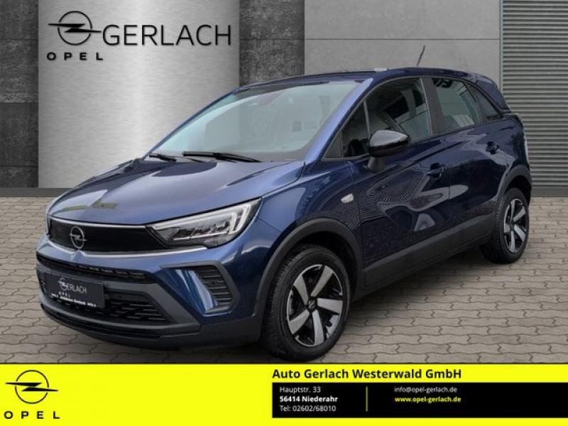 OPEL  Crossland Enjoy AHK-abnehmbar Navi LED Apple Car, Nautikblau
