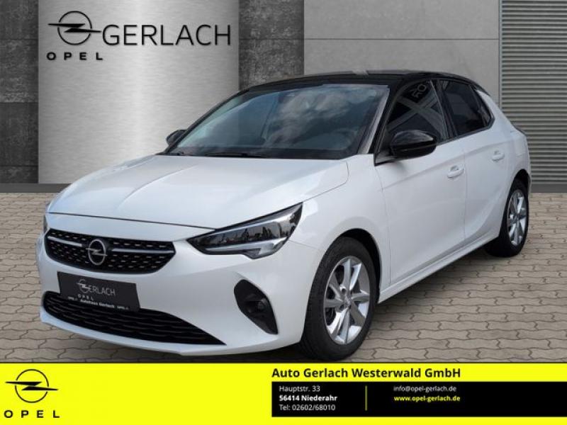 OPEL  Corsa F Elegance Navi LED Apple CarPlay Android , WHITE JADE