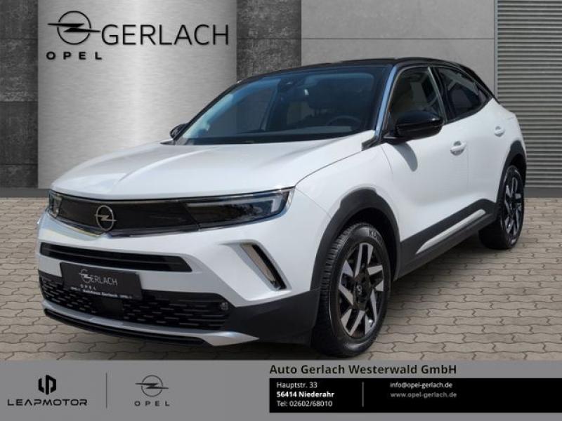 OPEL  Mokka e Elegance Digitales Cockpit LED Apple Car, Jade Weiss/Arktis Weiss