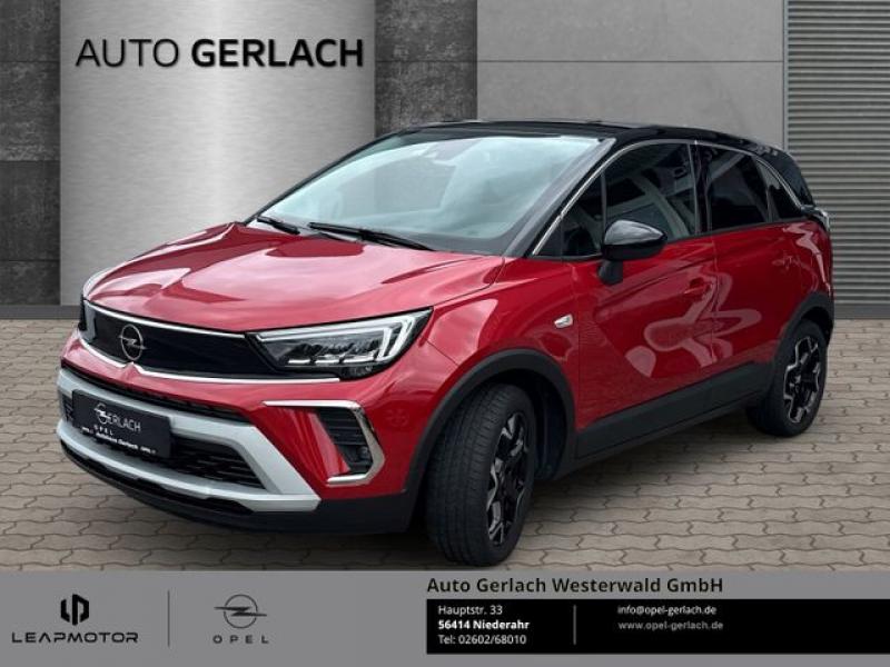OPEL  Crossland Elegance AHK-abnehmbar Navi LED Apple , Chili Rot/Kardio Rot