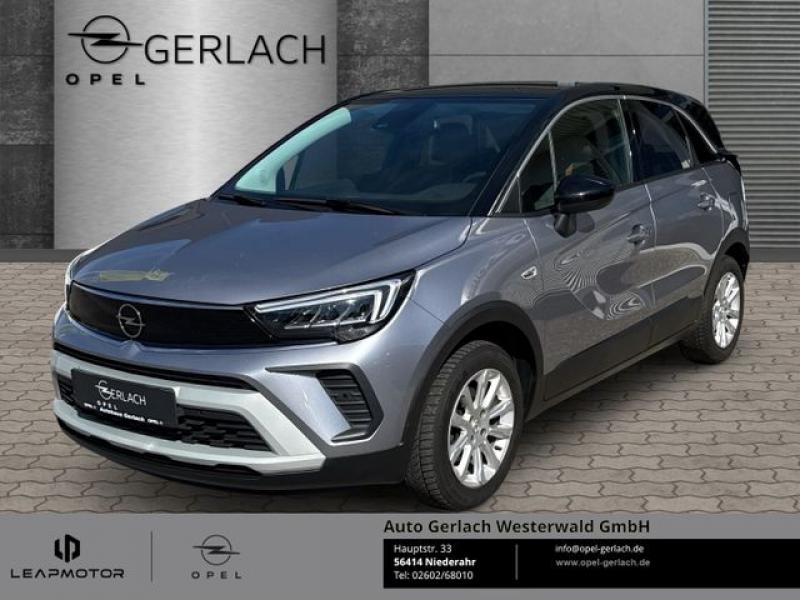 OPEL  Crossland Elegance LED Apple CarPlay Android Aut, Kontrast Grau/Quarz Silber