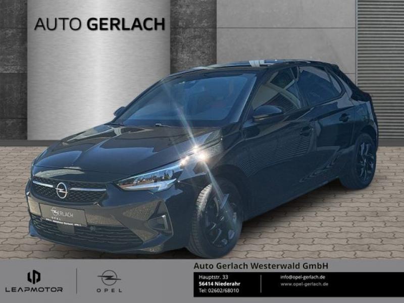 OPEL  Corsa F GS Line Apple CarPlay Android Auto Musik, Diamant Schwarz (Metallic)