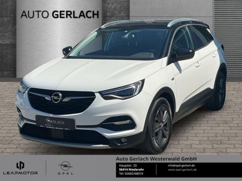 OPEL Grandland Opel 2020 1.2 Turbo EU6d Navi 360 Kame, Jade Weiss