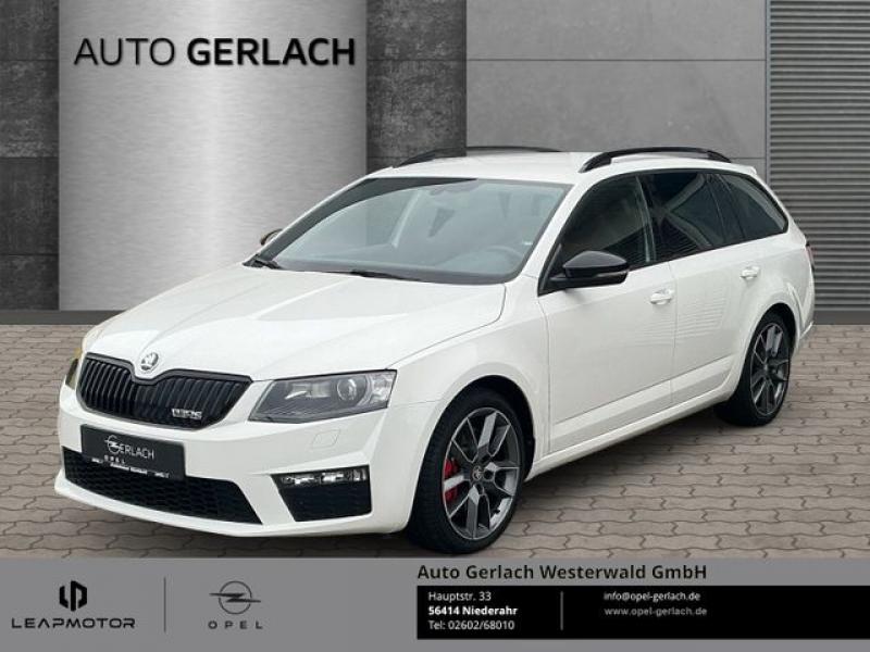 SKODA  Octavia Combi RS Sportpaket Bi-Xenon Kurvenlicht, Weiss