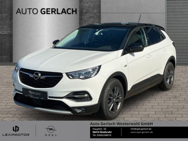 OPEL  Grandland Design Line Apple CarPlay Android Auto, Jadeweiß