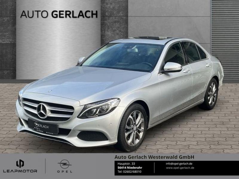 MERCEDES-BENZ  200 CGI AHK-klappbar El. Panodach Navi LED Blend, Iridiumsilber